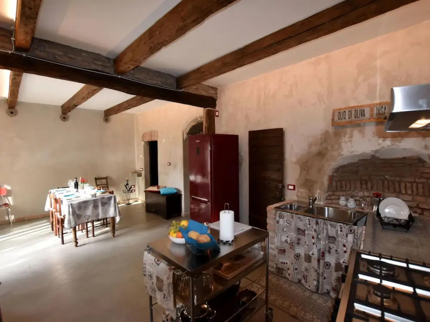 Ancient, Renovated Farmstead With Private, Equipped Garden