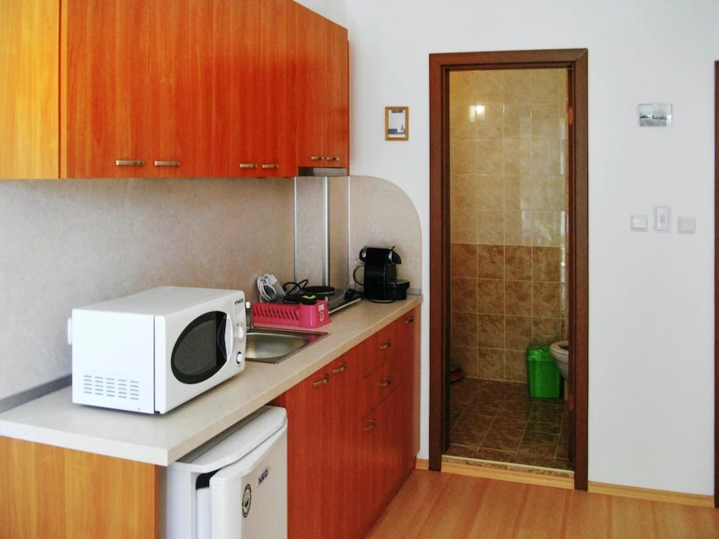 Studio in Tankovo, With Shared Pool - 3 km From the Beach