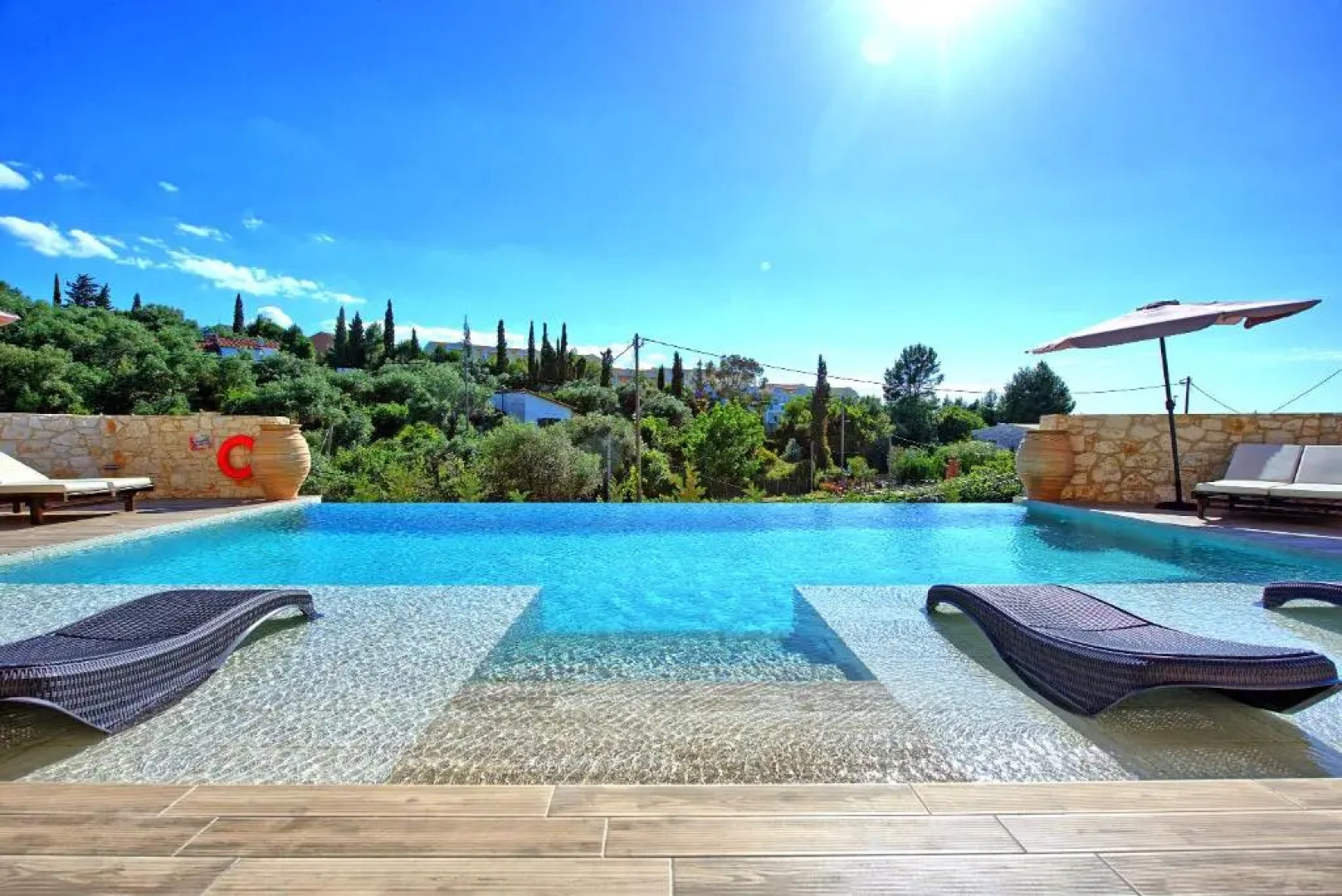 Beachfront Villa Seawave - brand new and seafront! by MediterraneanVillas