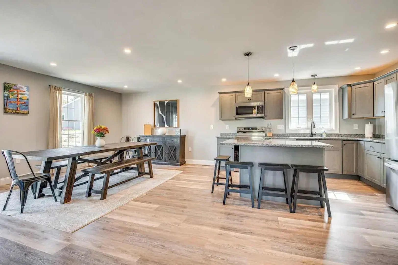 Walk to Beaches & Parks: Home w/ Deck in Laconia