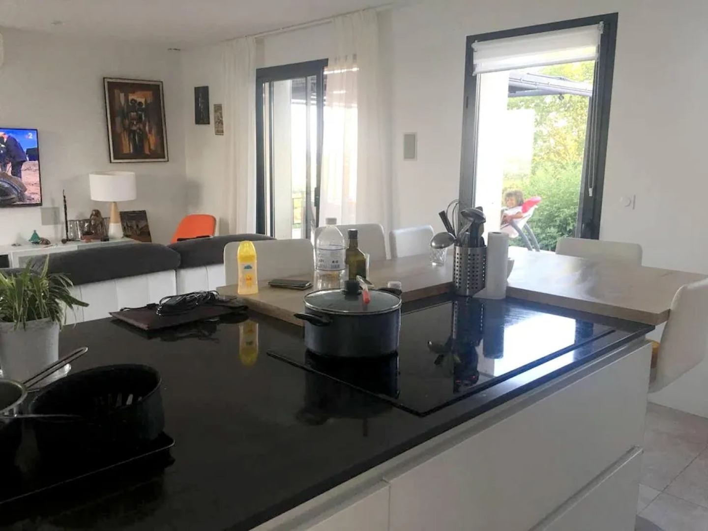 Villa With 4 Bedrooms in Montjoire, With Wonderful Mountain View, Private Pool, Furnished Garden