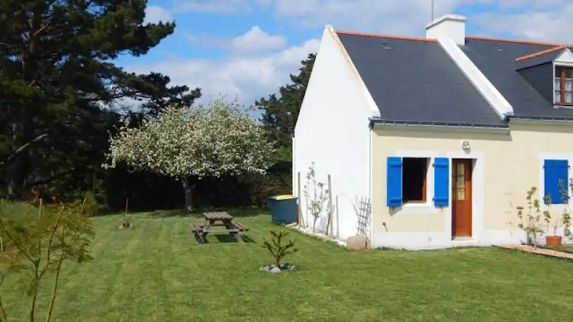 Appartement dans jardin paysagé 5 pers