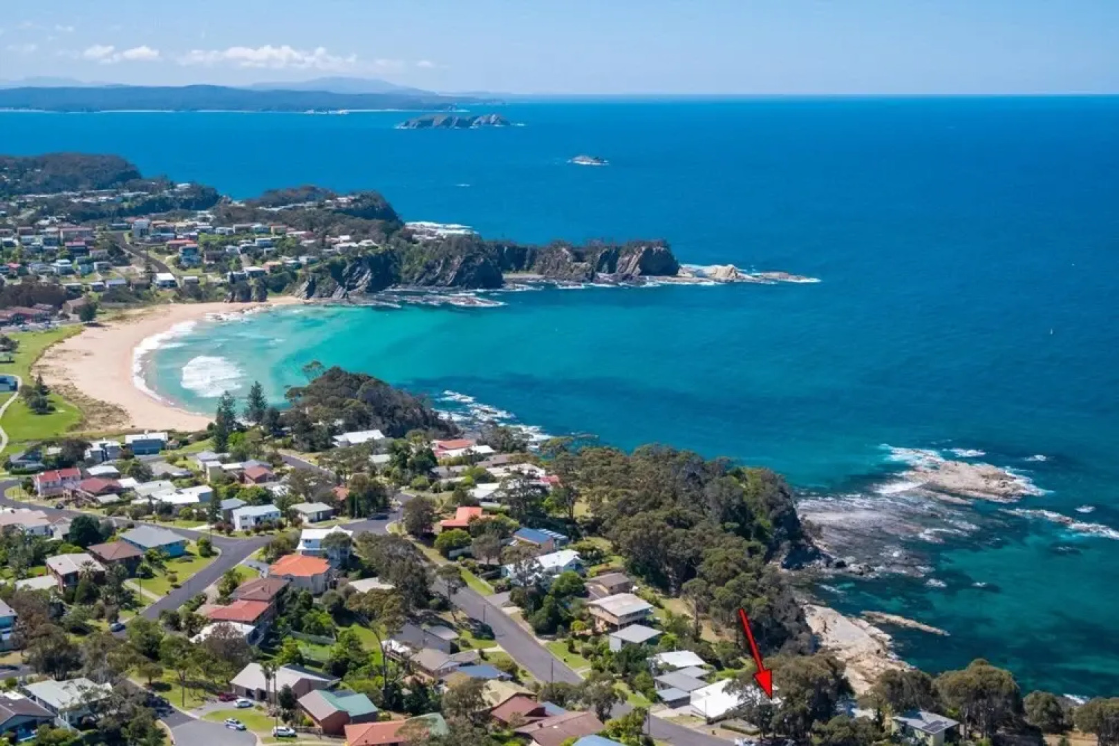 Swimming Pool Over Malua Bay