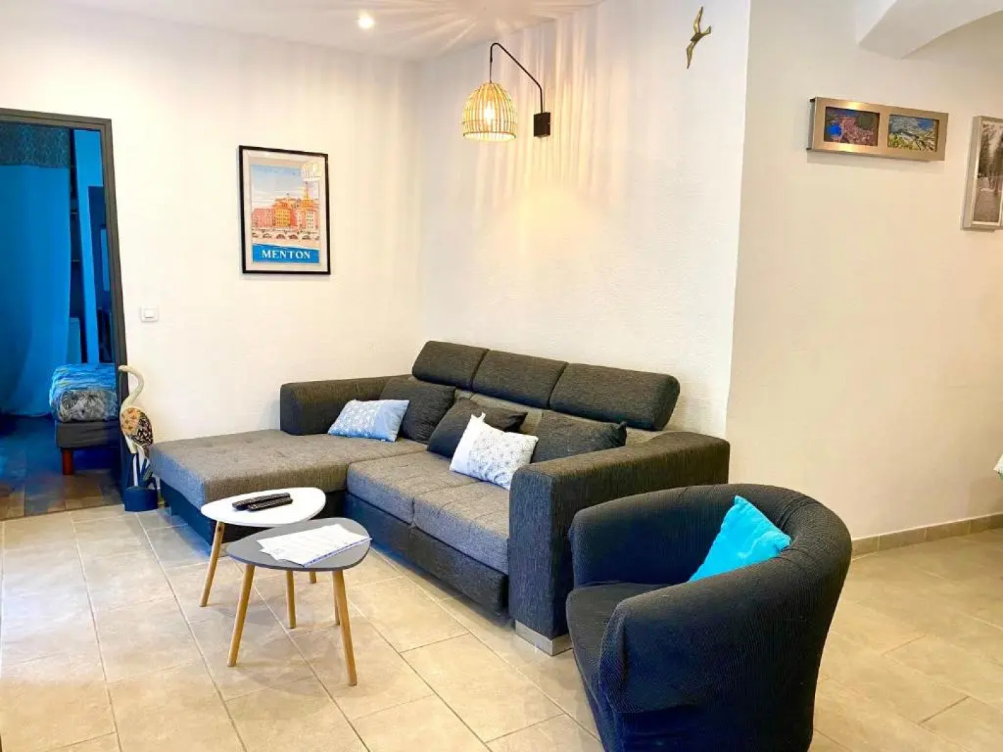 Appartement terrasse vue lac