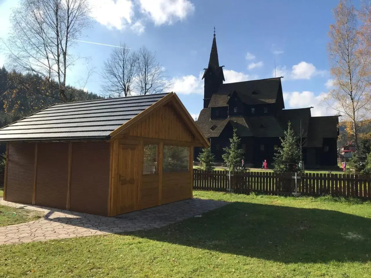 Stodola na Bílé