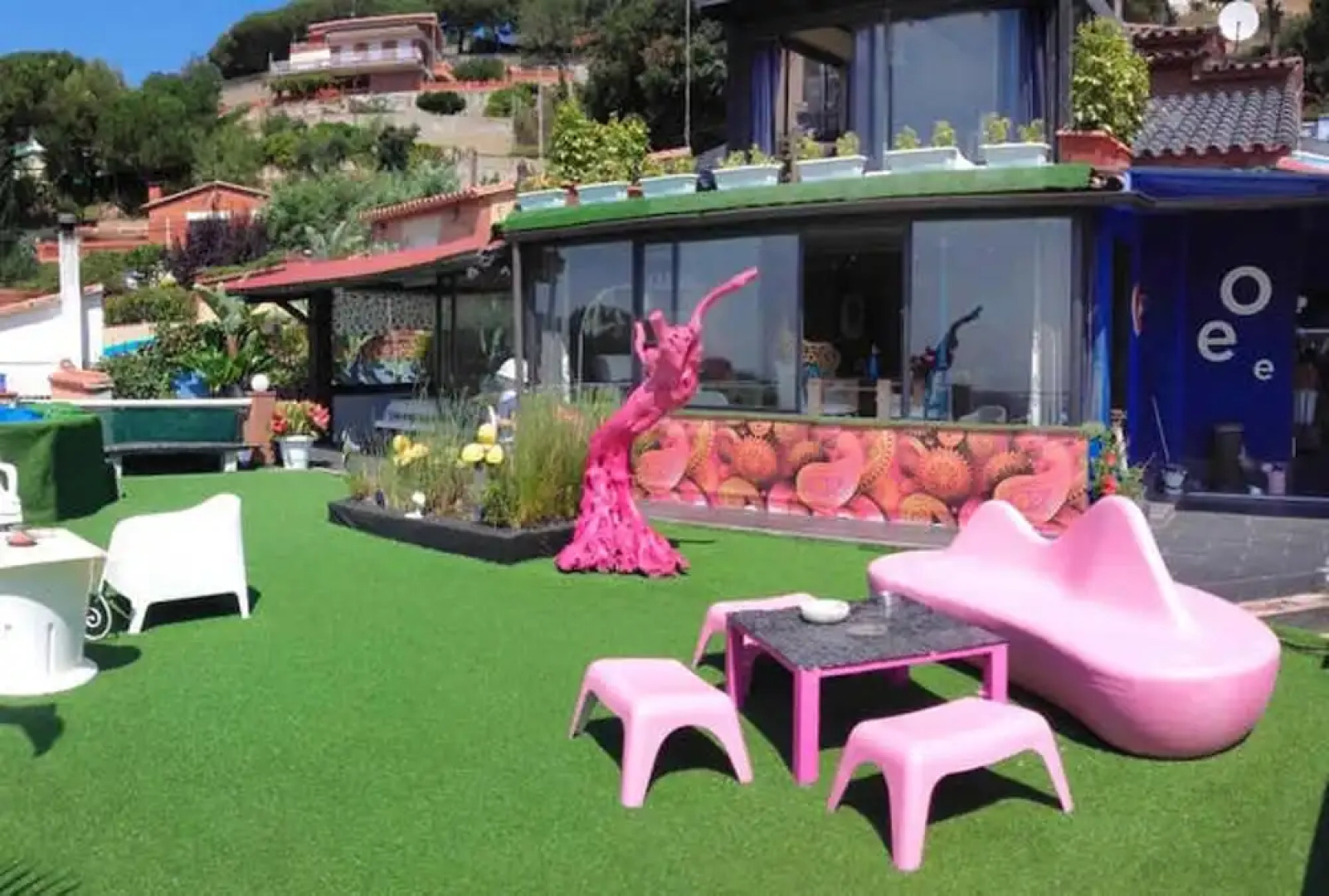 House with 3 Bedrooms in Teià, with Wonderful Sea View, Private Pool, Enclosed Garden