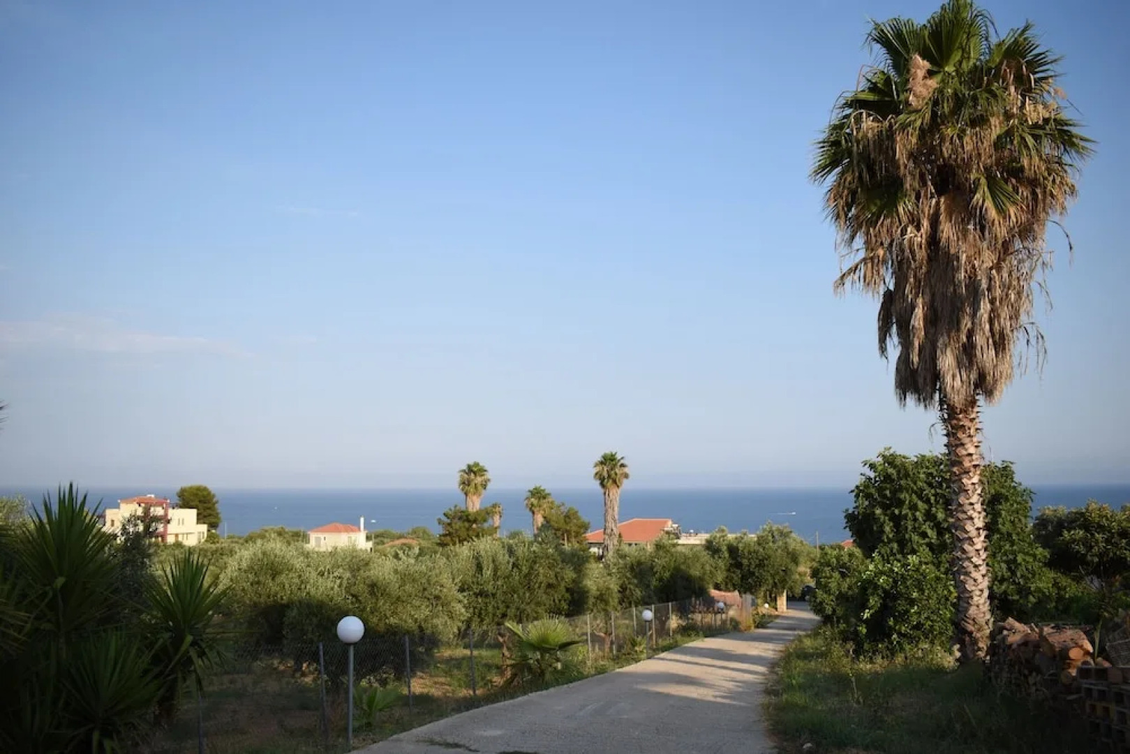 Panoramic seaview close to the beach