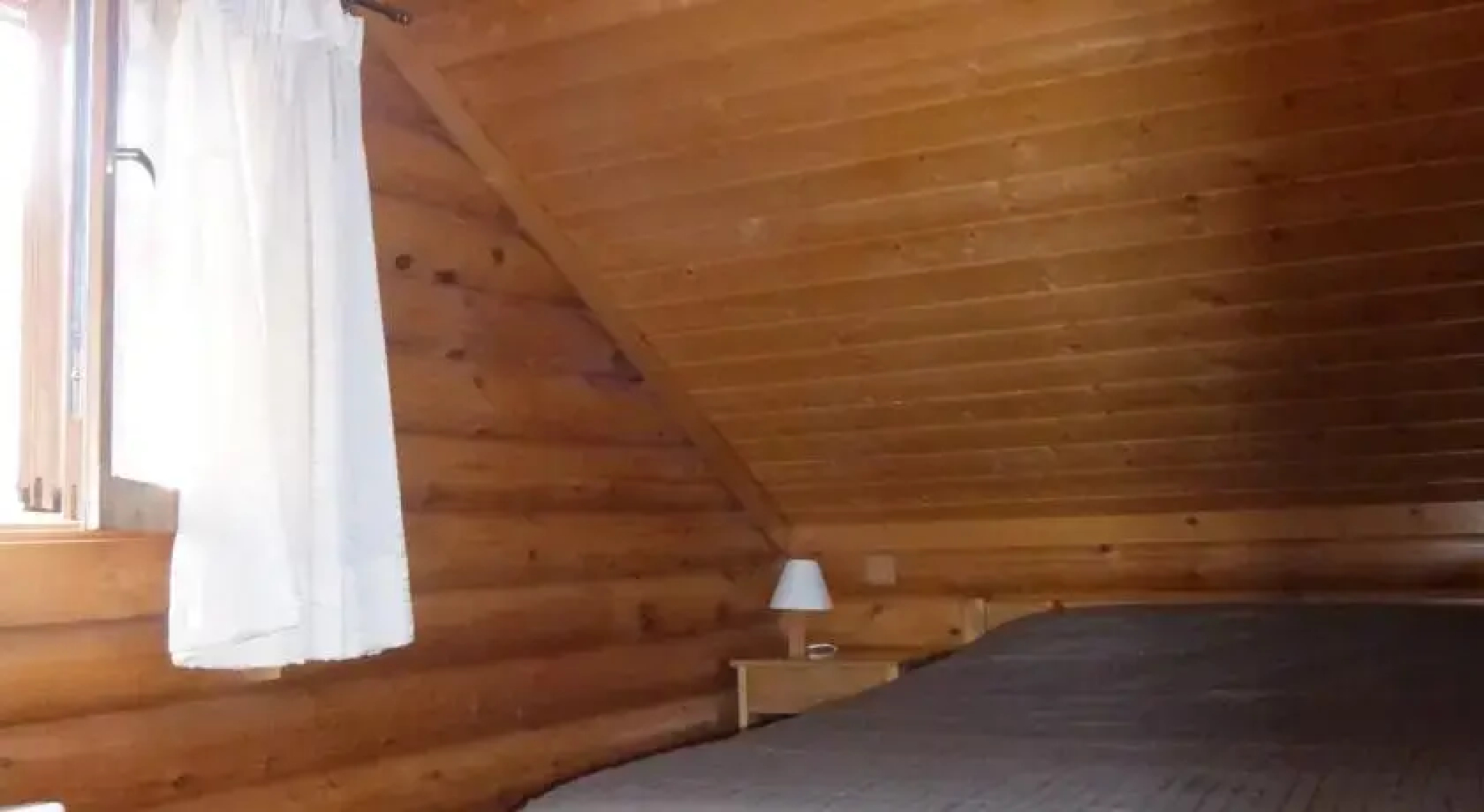 Wooden Challet Winter And Summer