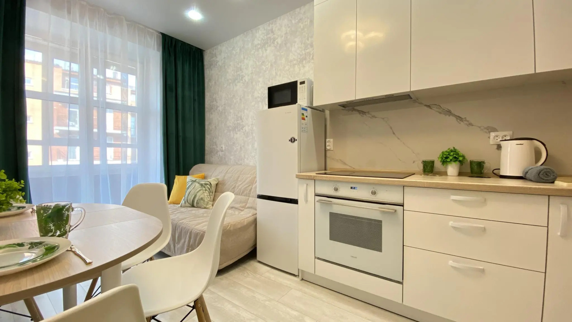 Атмосфера на микрорайоне Морской 8