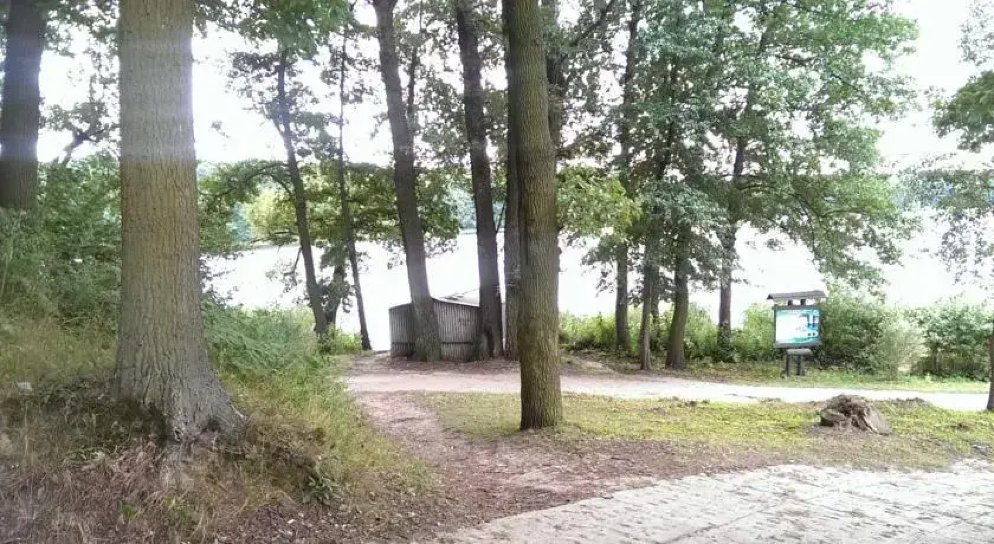 Domek nad jeziorem w Więcborku