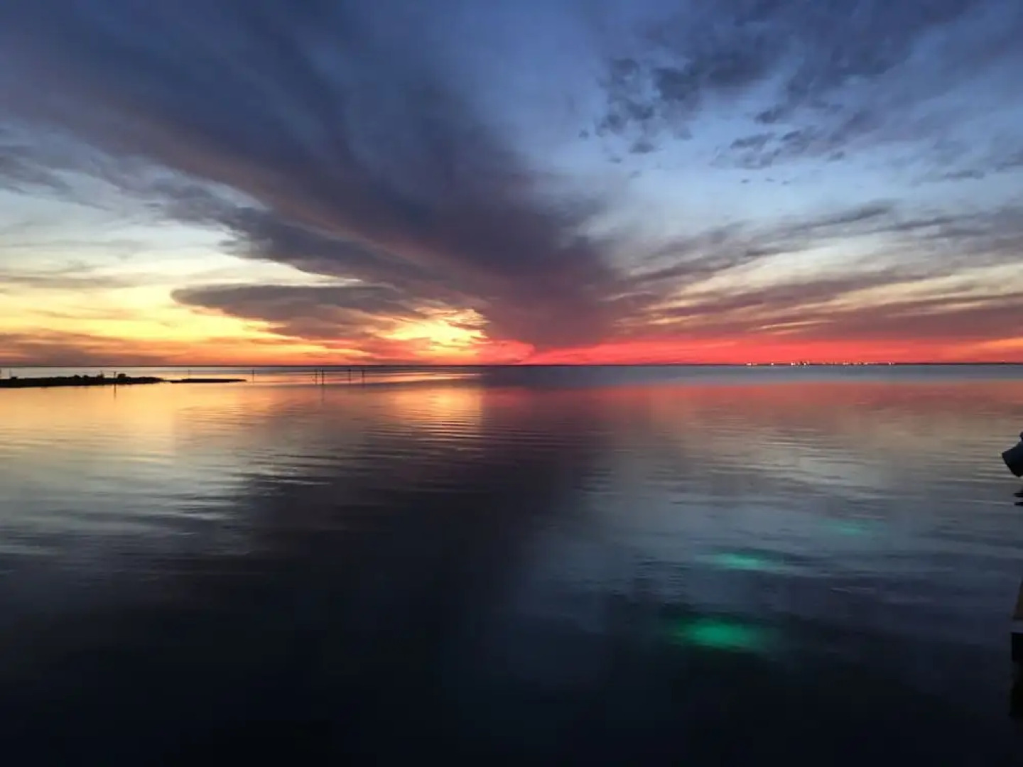 Bahia Azul Sunset by RedAwning