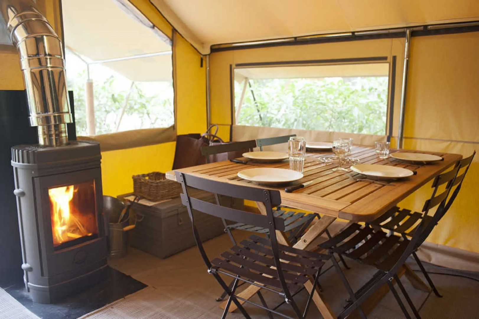 Village Huttopia Sud Ardèche