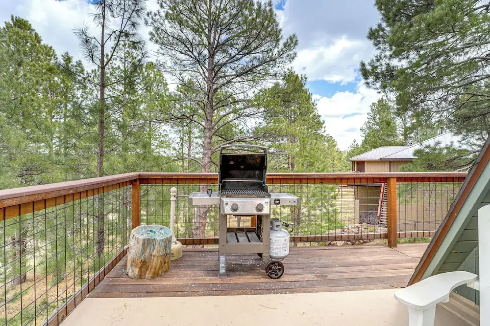 Flagstaff A-frame Cabin w/ Deck & Lovely Views!