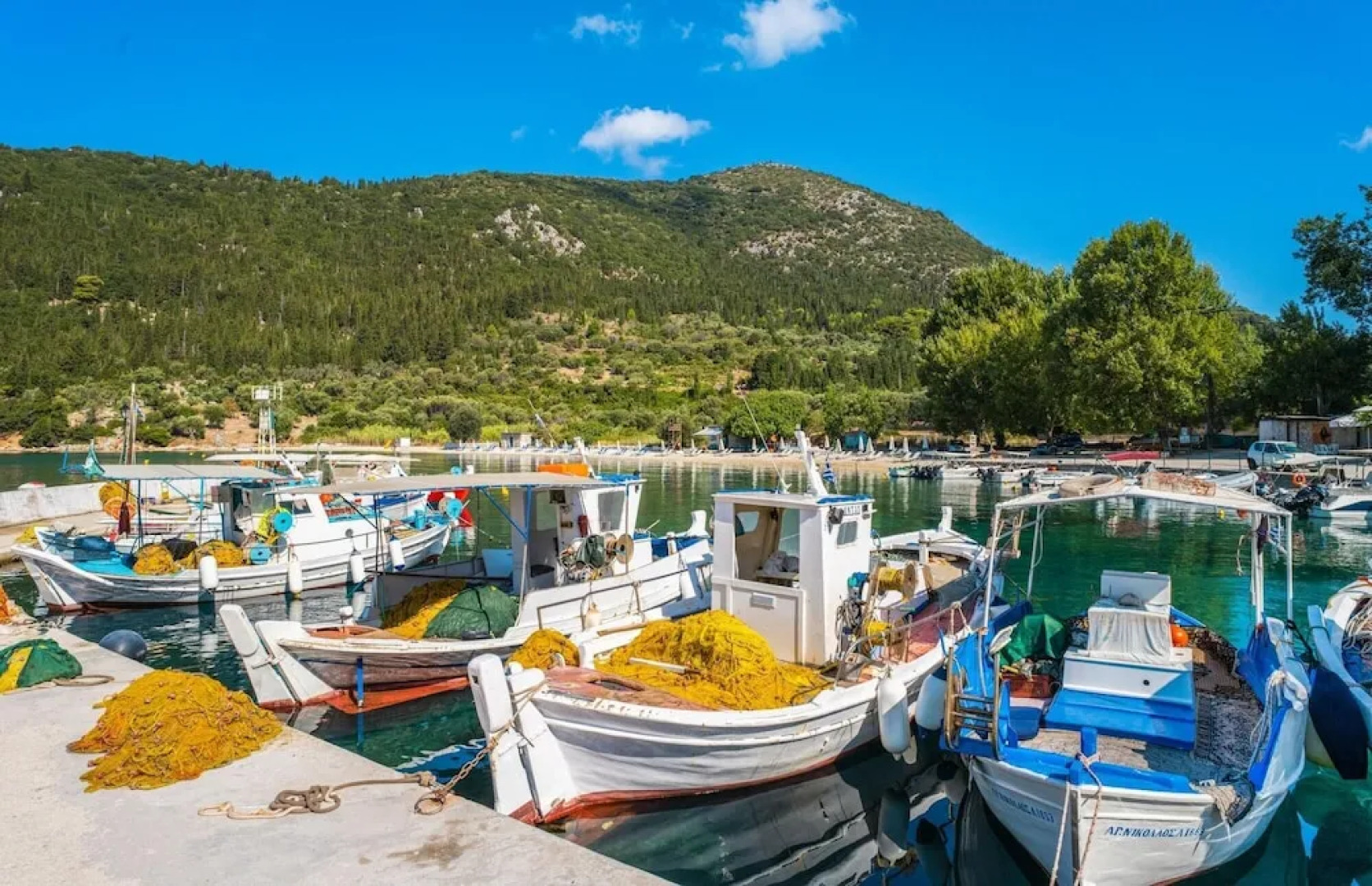 Rhodia Beach Villa in Ithaki