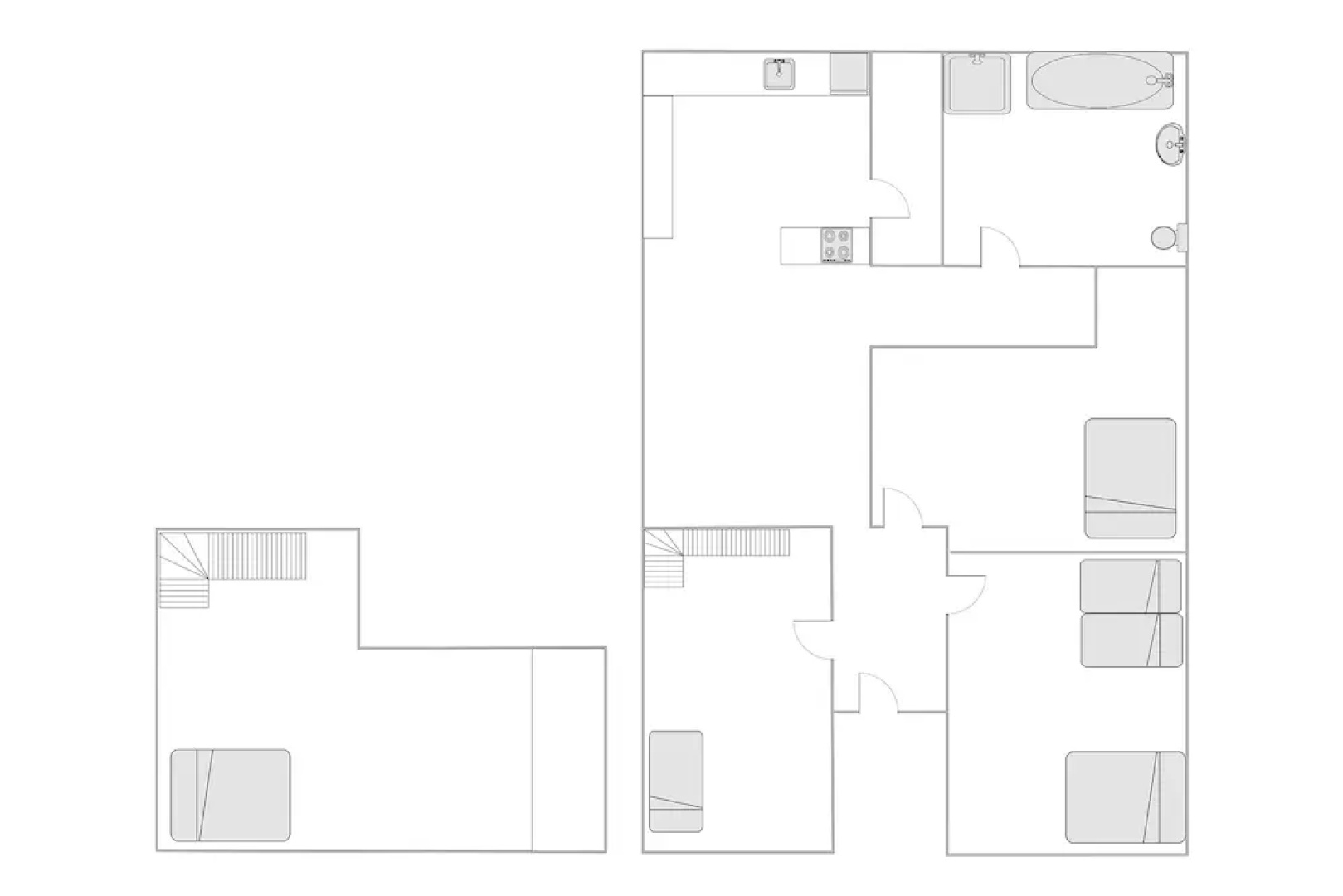 Super Cozy 3-bedroom Duplex Apartment in Frederiksberg Close to Copenhagen Zoo