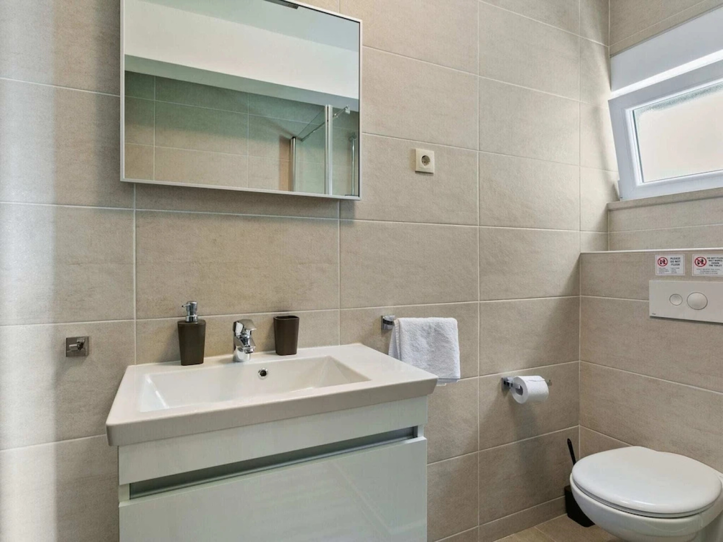 Contemporary Apartment in Drvenik With Balcony