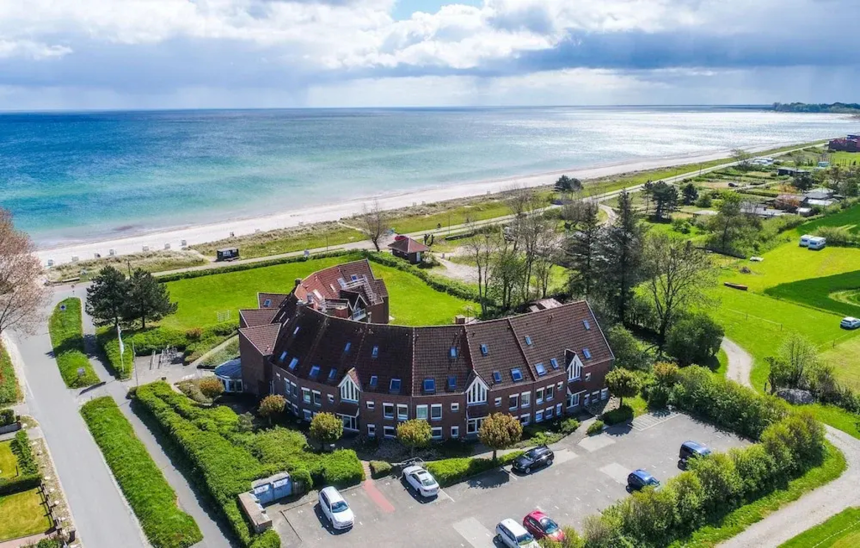 Terrassenwohnung direkt am Ostseestrand