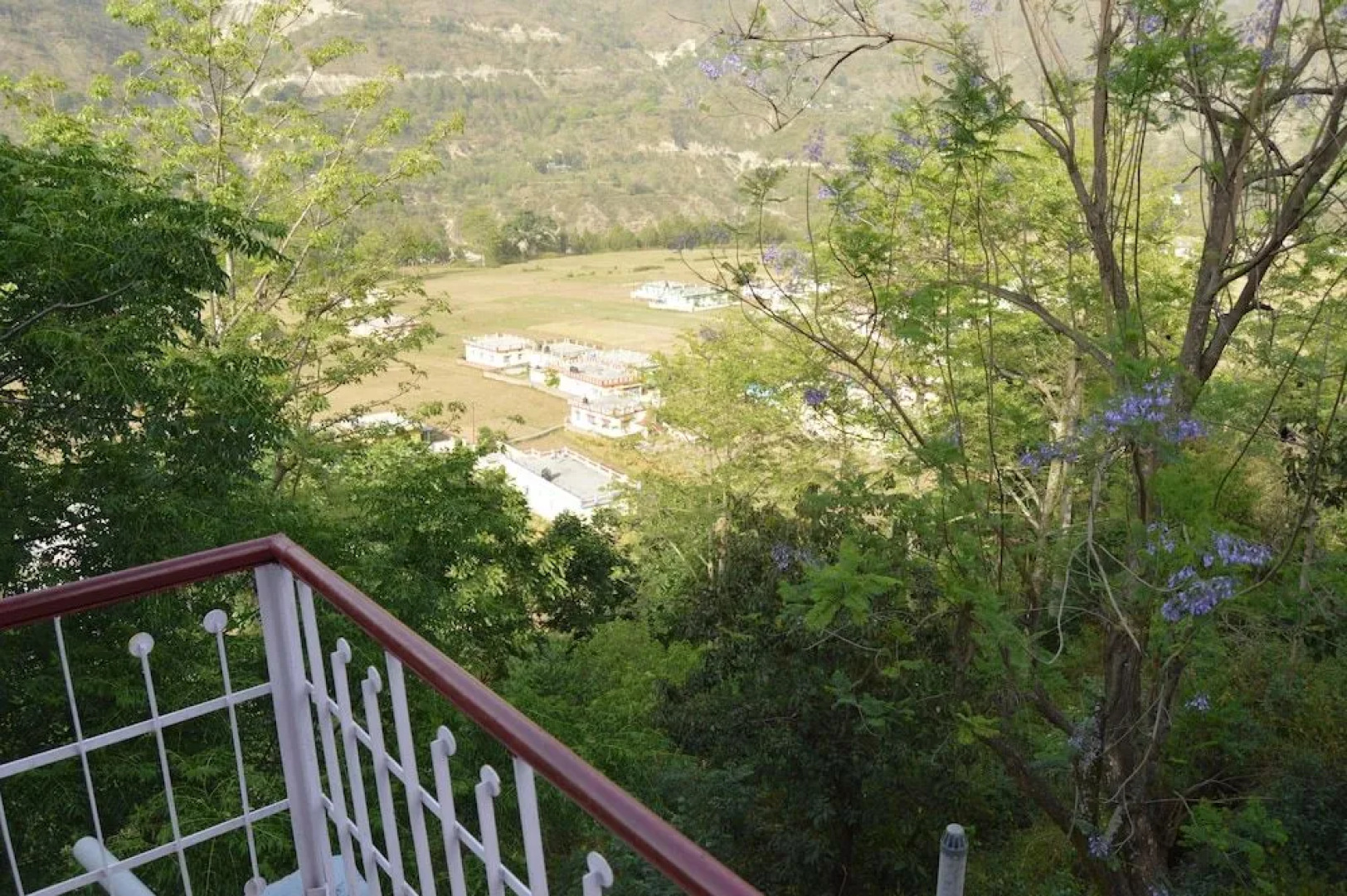 Hotel Wooden Umbrella