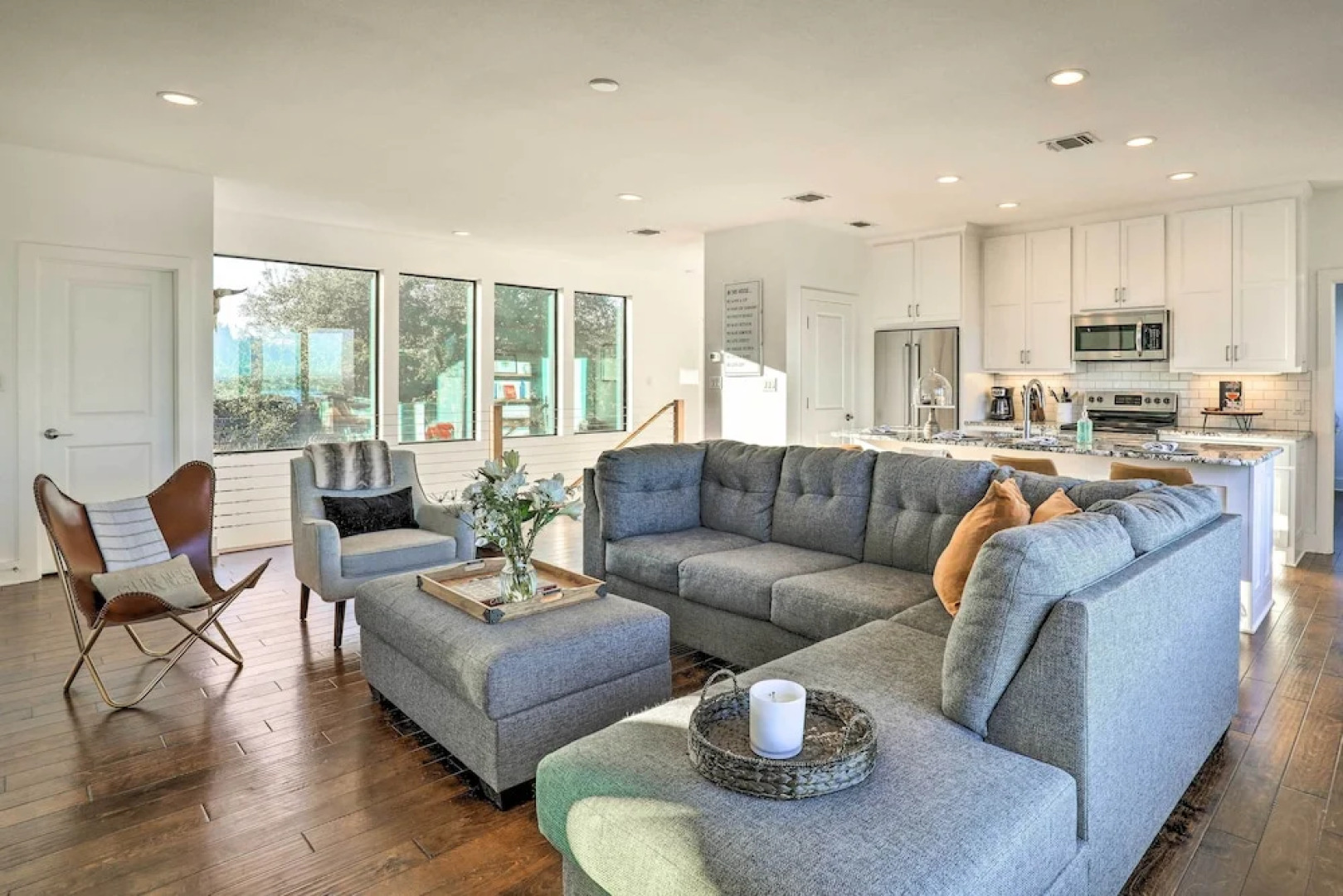 Modern 'lakeview Hilltop Retreat' w/ Game Garage!