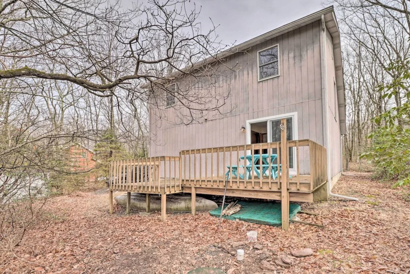 ~ 1 Mi to Lake: Secluded Poconos Home w/ Decks