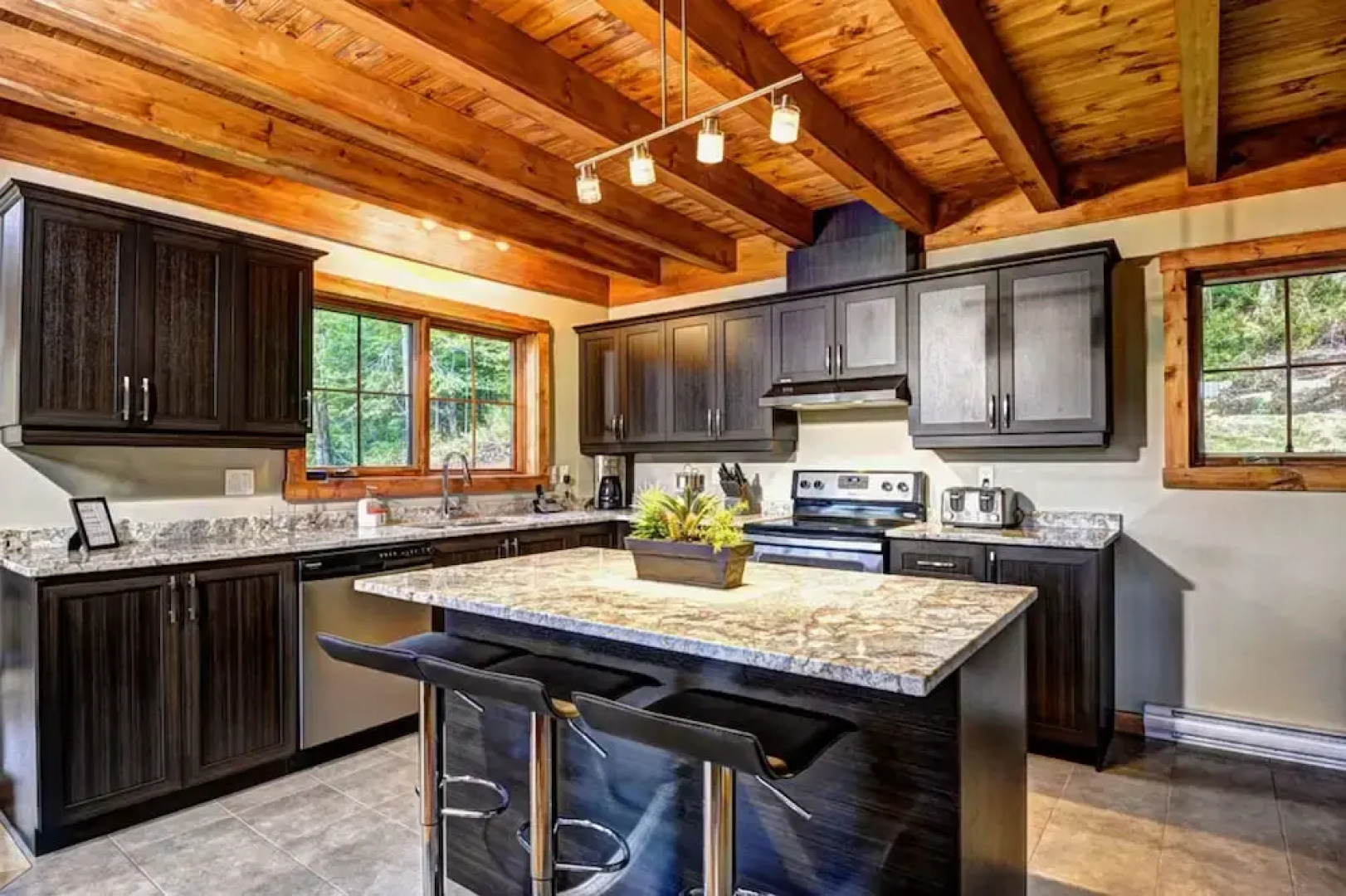 Luxueux chalets à louer à Stoneham