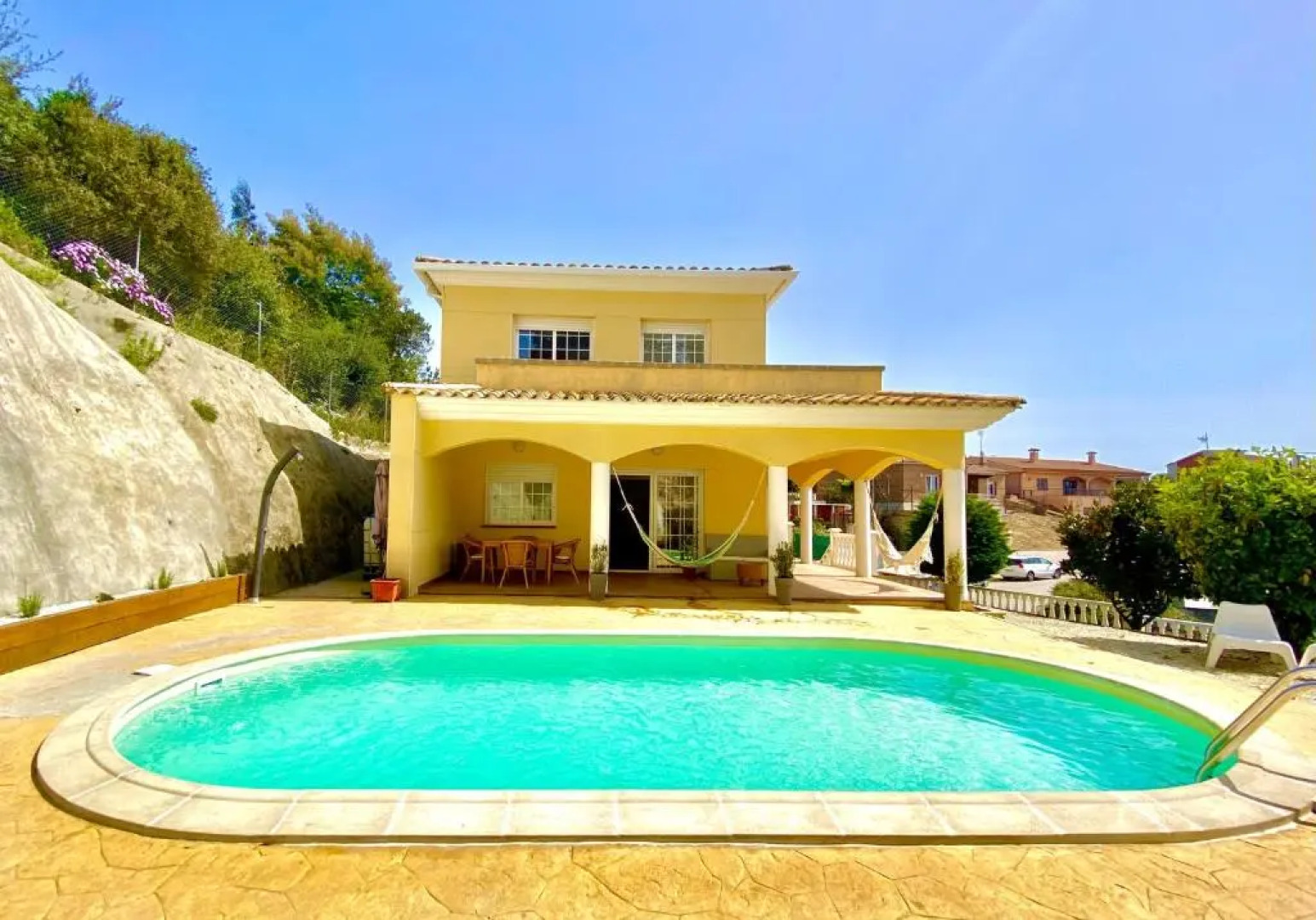 Villa with 3 bedrooms in Vidreres with private pool furnished terrace and WiFi 7 km from the beach