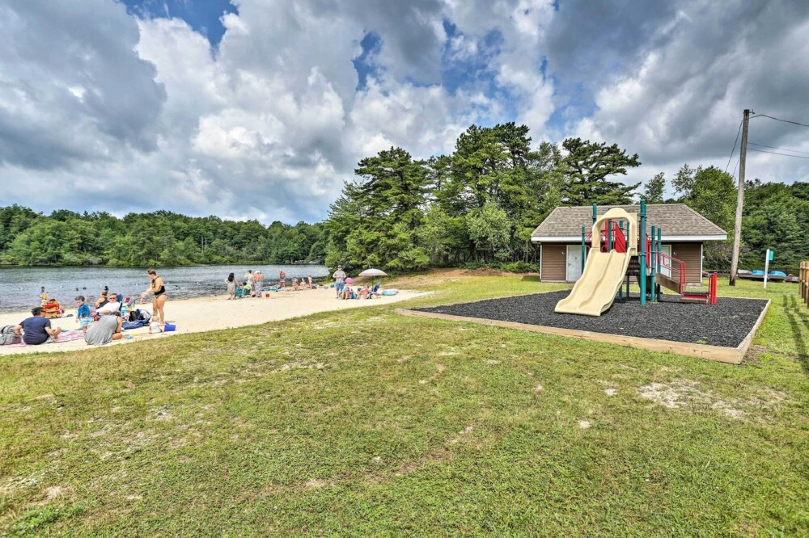 Serene Long Pond Home w/ Game Room & Beach Access!