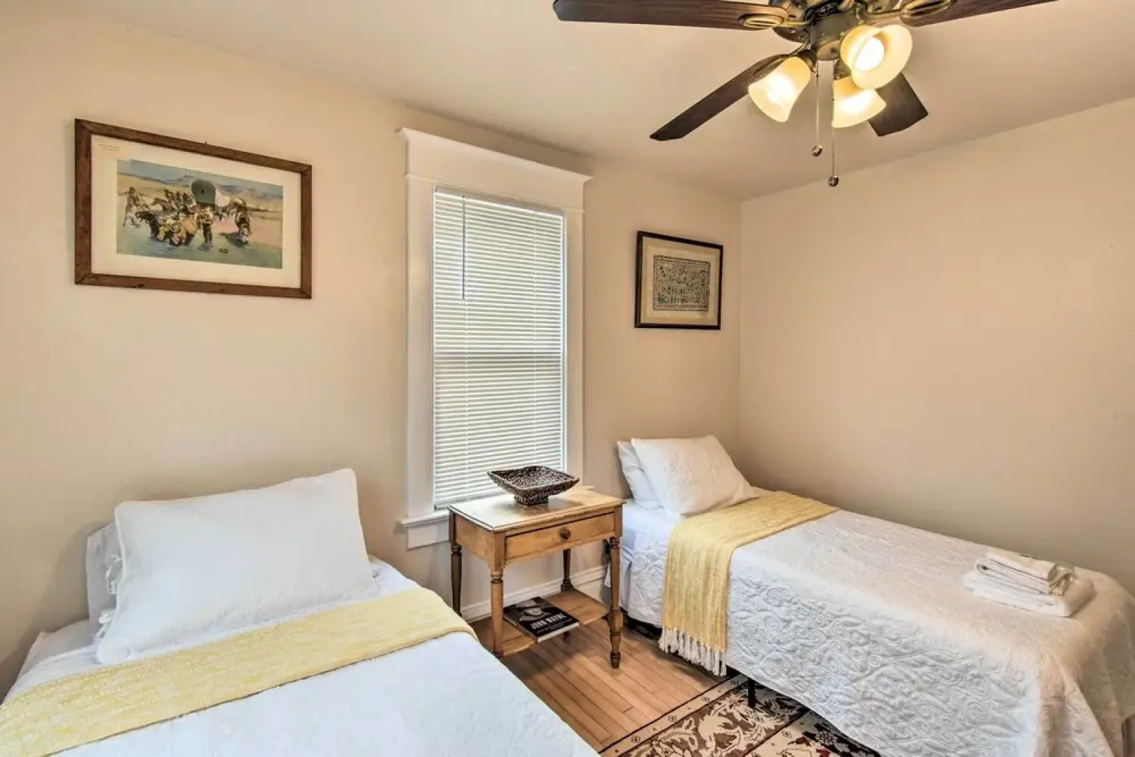 Walkable Lake Elkhart Apt: Dine, Shop, Swim!