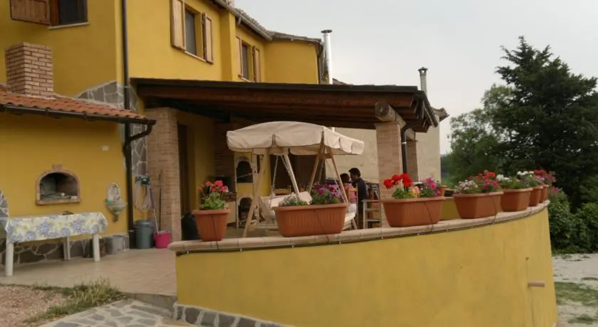 La rotonda in collina