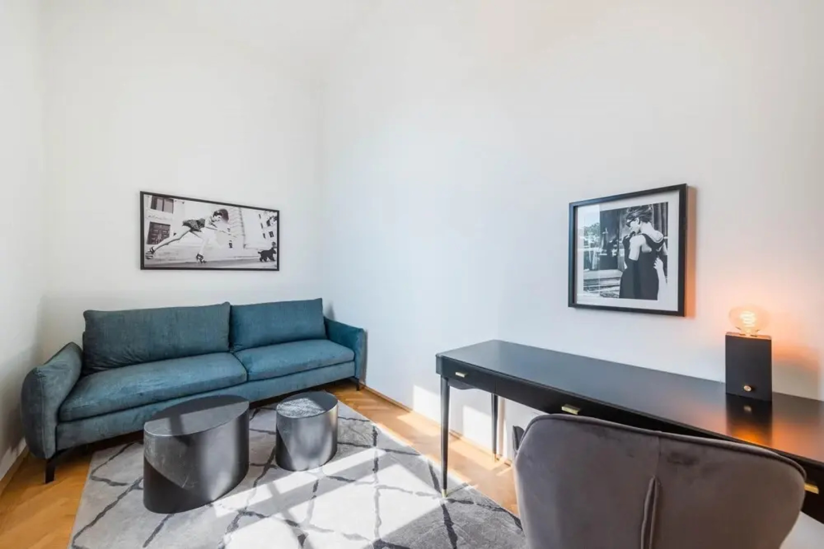 Deluxe Apartment With Parking and Office Next to the City Park