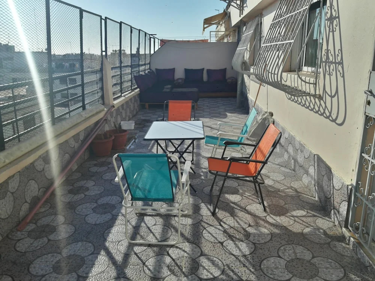 Rabat terrace apartment