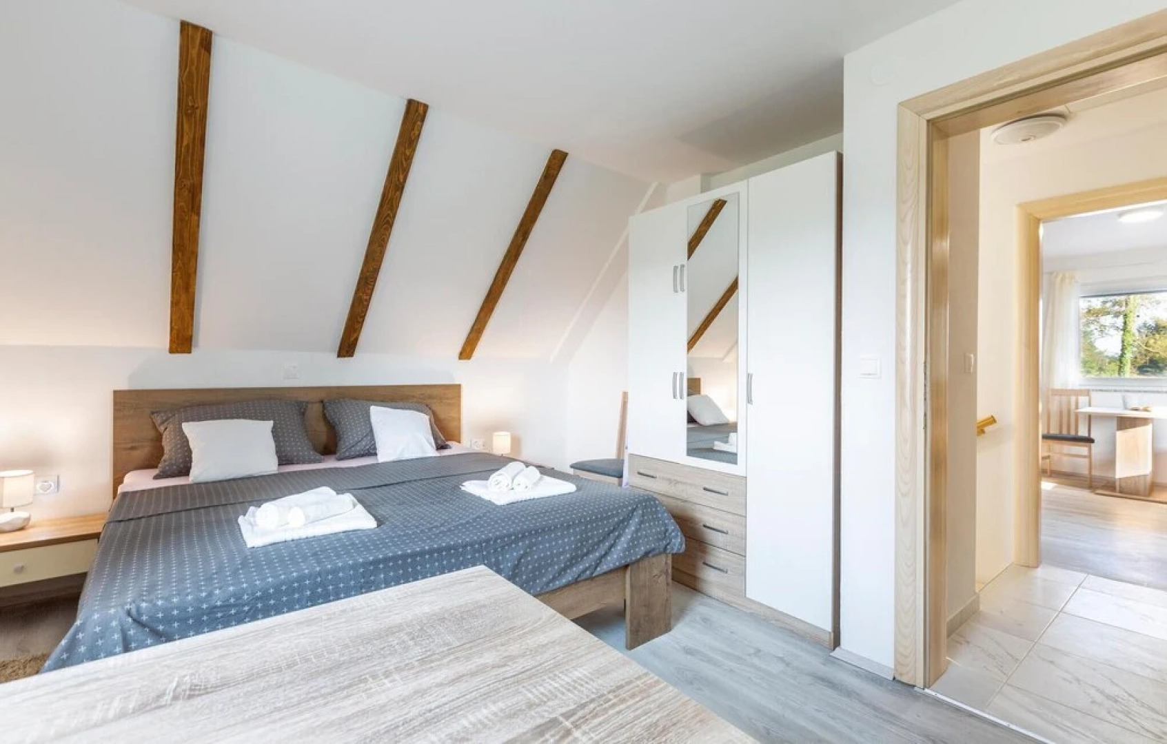 Nice Home in Smiljan With Sauna, Wifi and Outdoor Swimming Pool