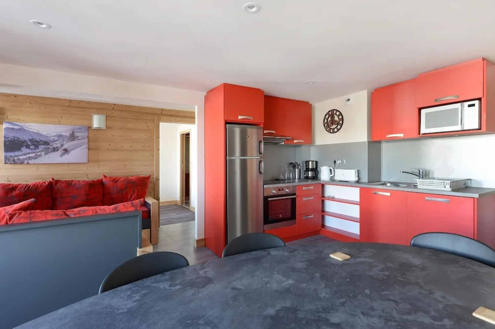 Residence LES Coches Apartment in a Family Resort at the Bottom of the Slopes Bac307