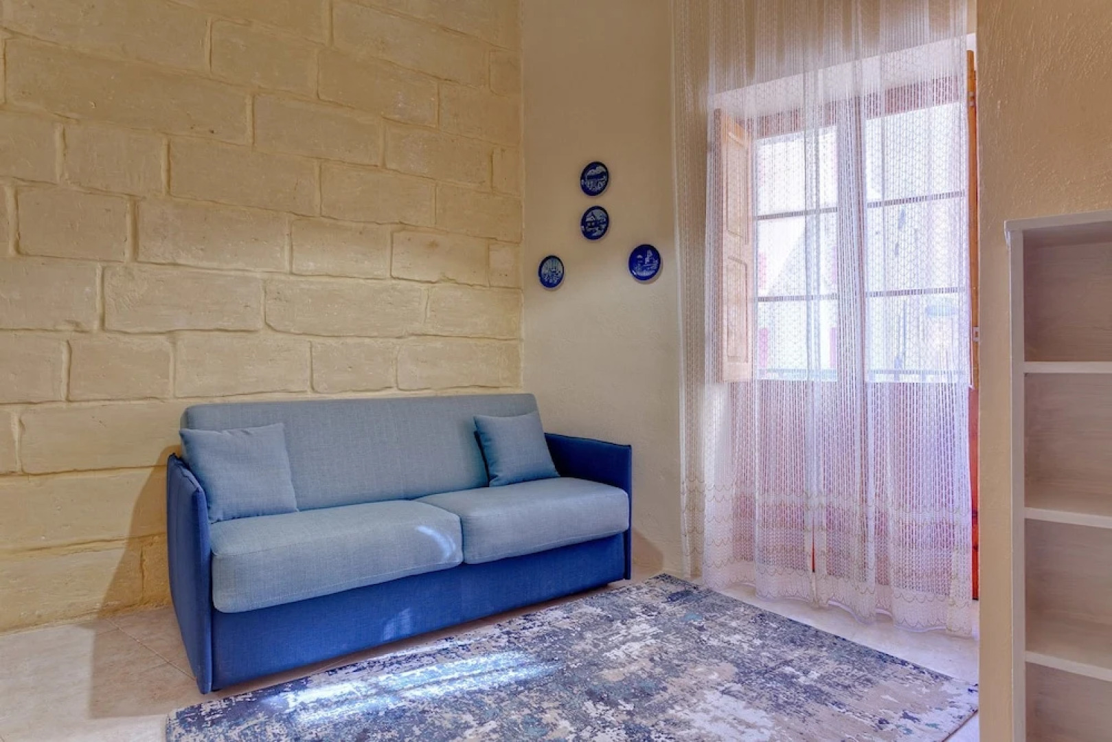 Traditional Maltese Townhouse, Roof Terrace and Views