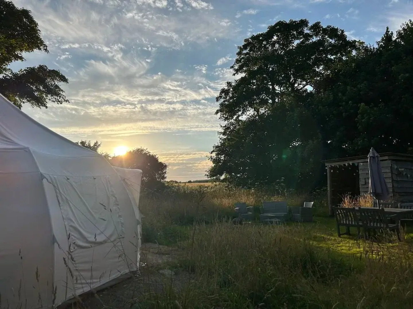 Beautiful Bell Tent Stay