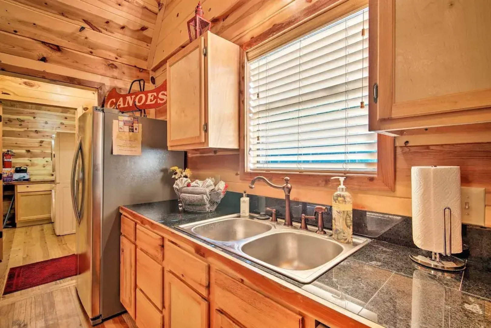 Quiet Mountain Fork River Cabin w/ Water-view Deck