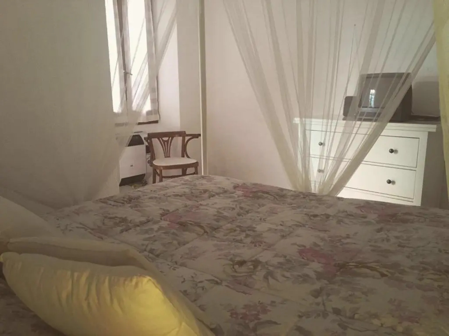 Rural house on the lake.