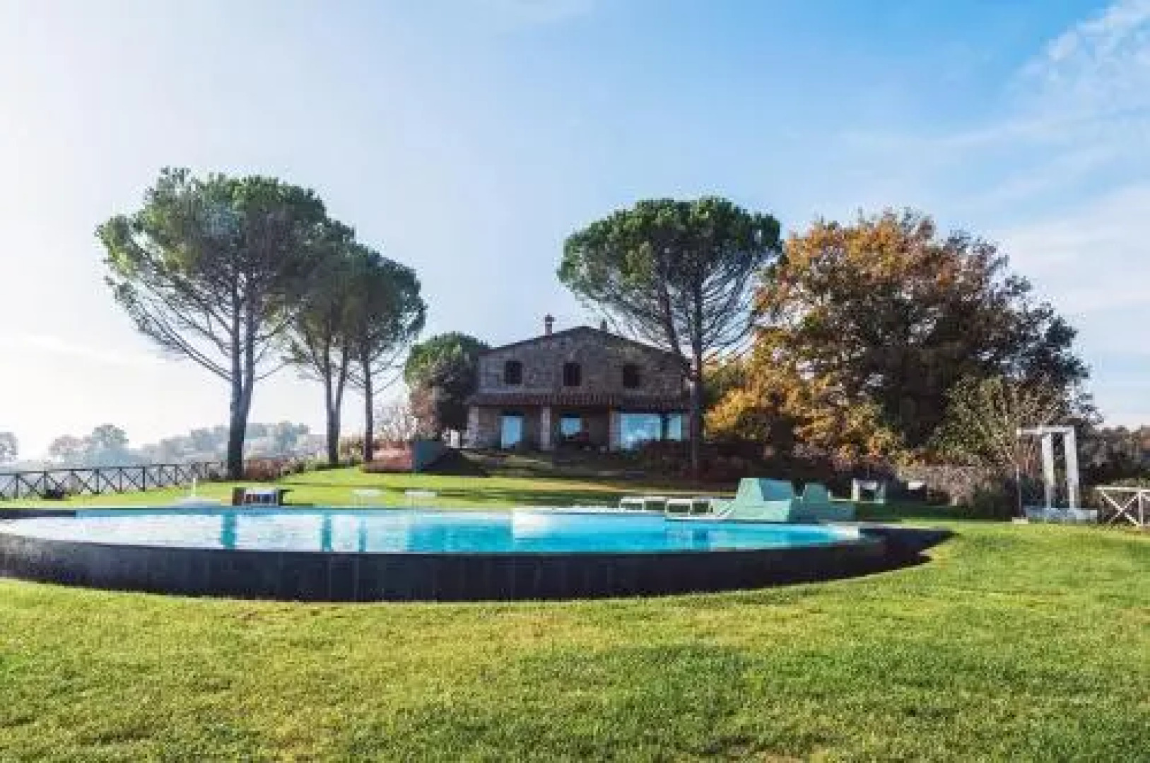 Todi - Villa Di Lusso Con Piscina A Sfioro E Vista A 360°