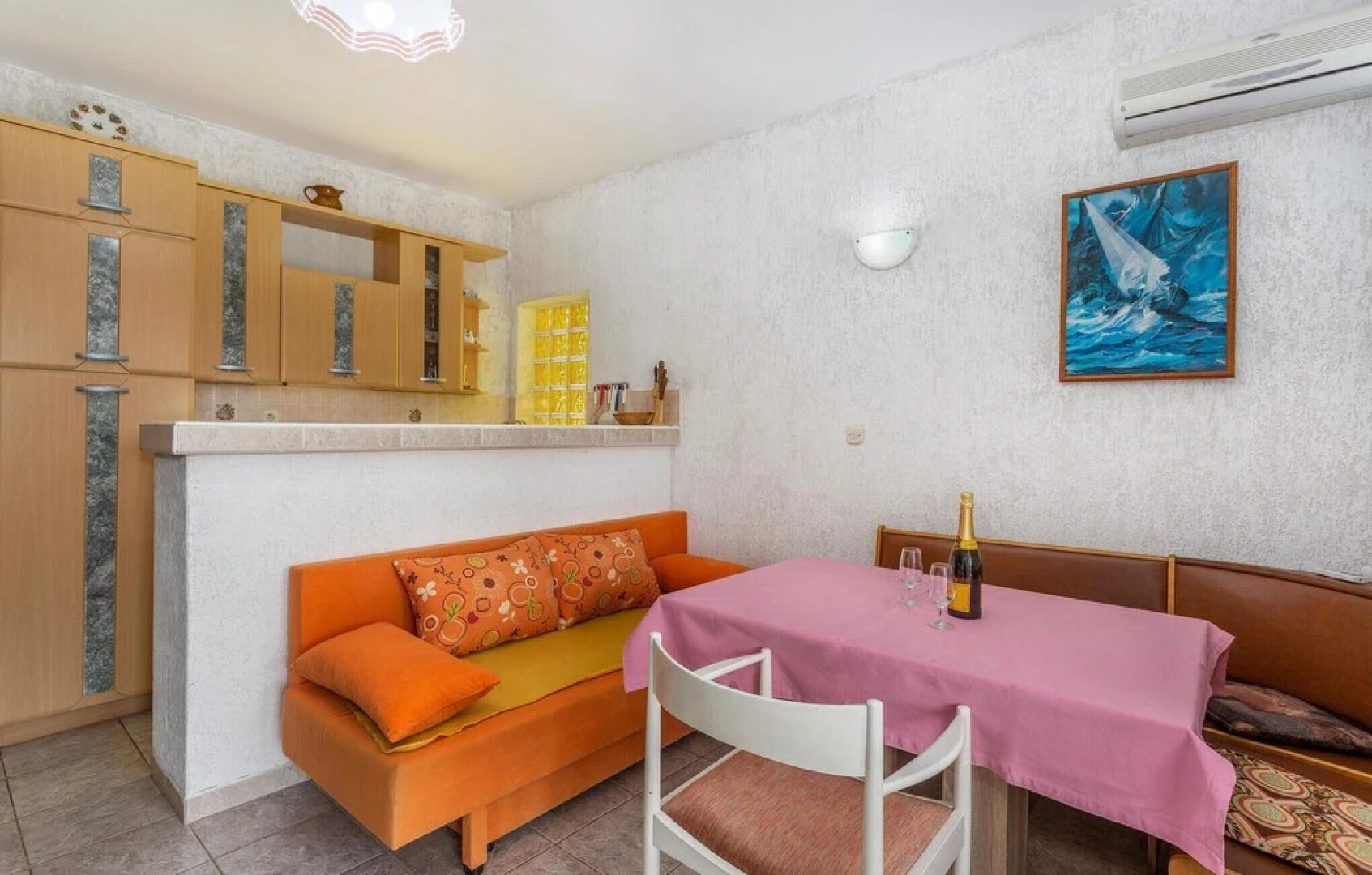 Nice Apartment in Malinska With 2 Bedrooms and Wifi