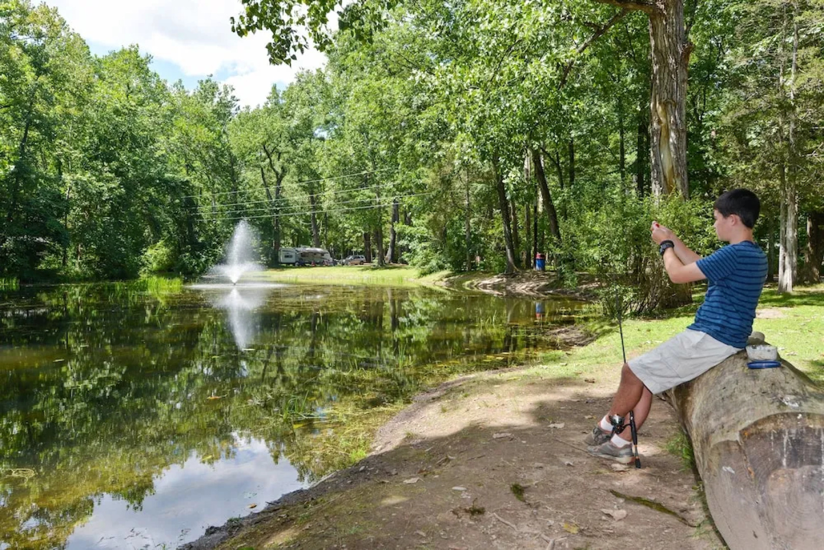 Rondout Valley Camping Resort Deluxe Park Model 13