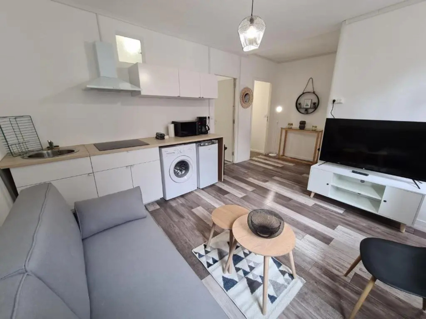 Centre ville deux pièces de charme 35 m².