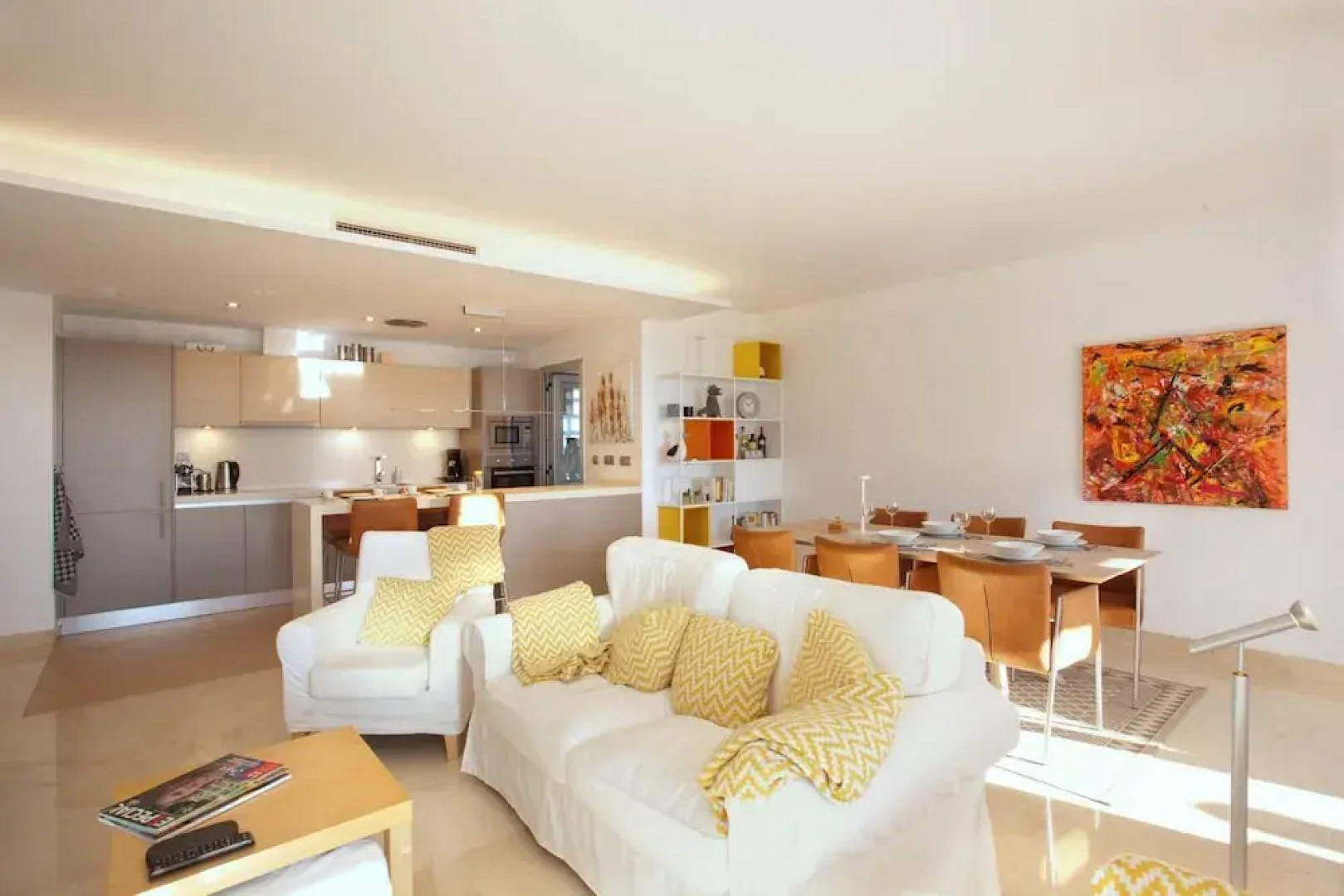 Modern Apartment With Balcony