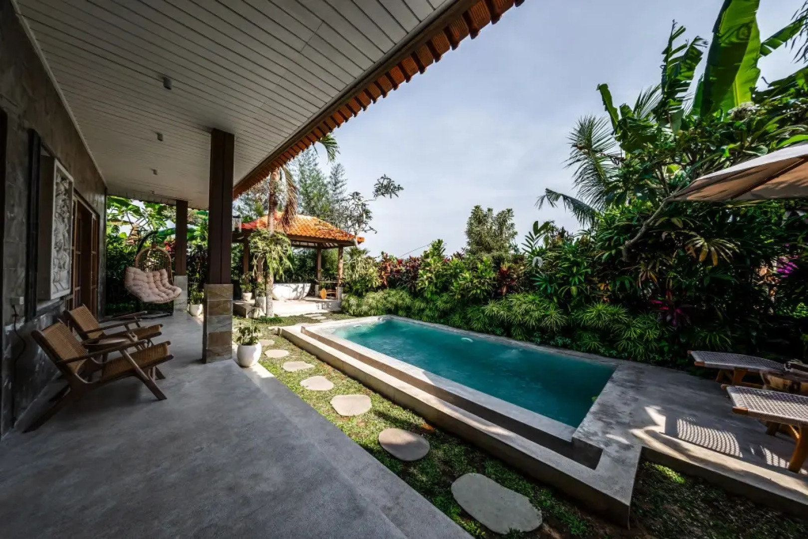 Nyaman Villas by EVDEkimi - Romantic escape among rice fields with Pool, Terrace