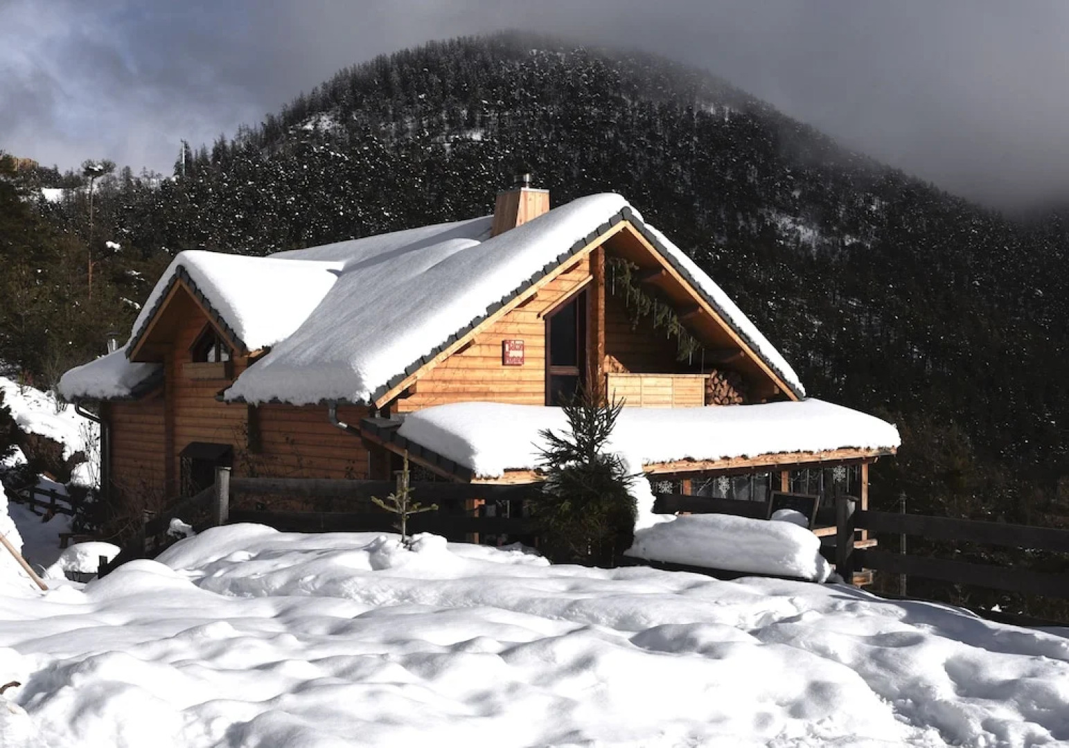 Un balcon en montagne