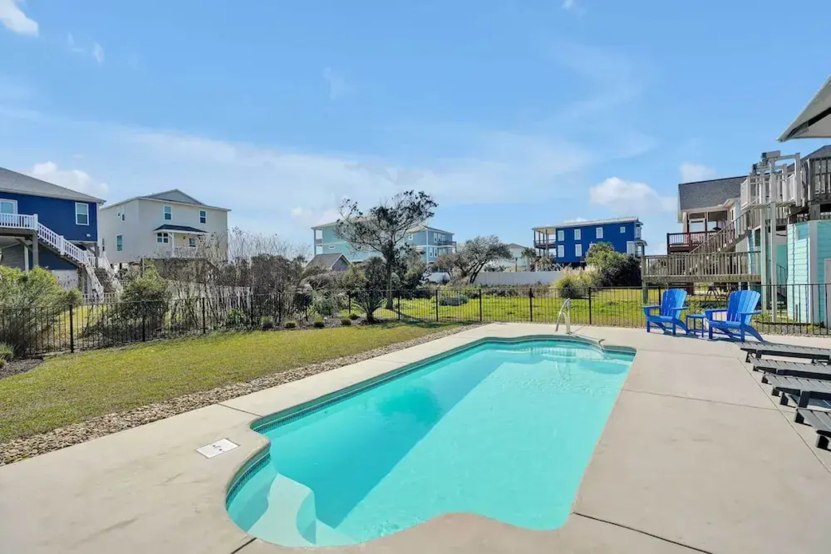 Oak Island Escape w/ Saltwater Pool, Walk to Beach