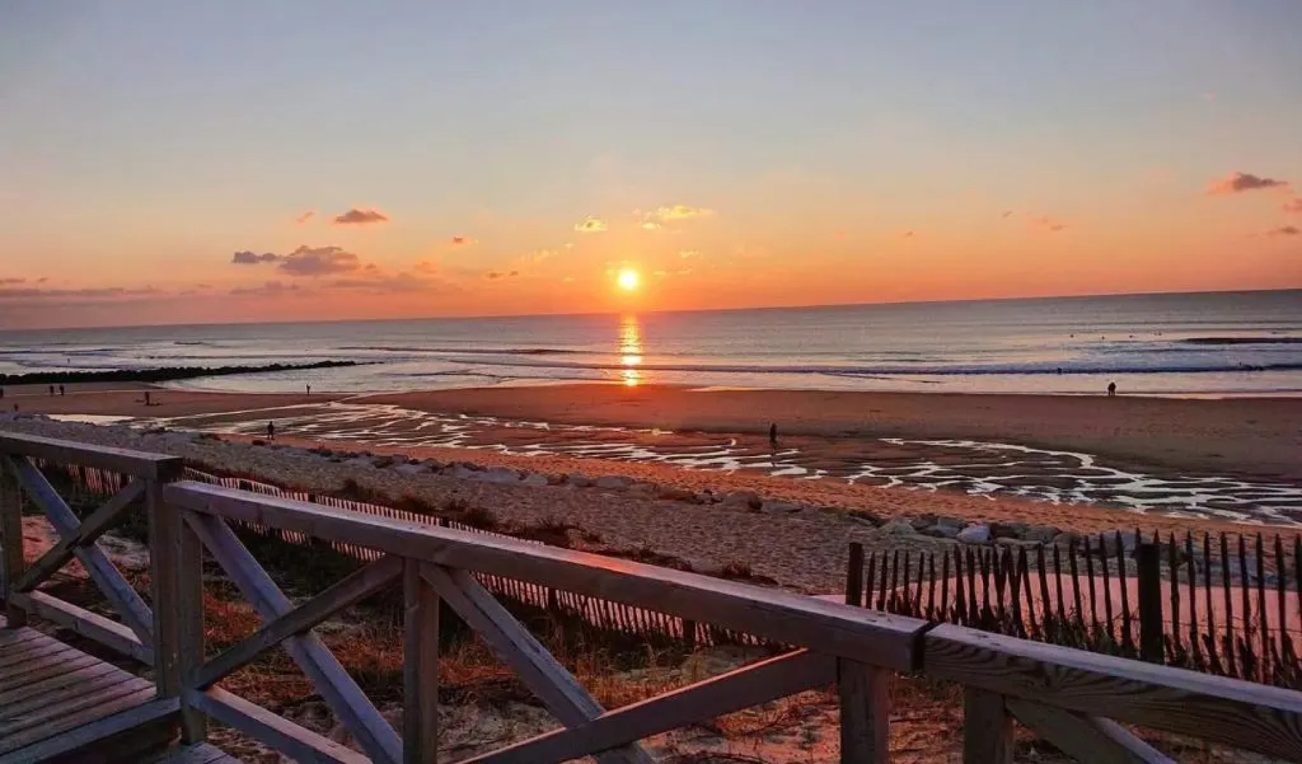 1ère ligne, Dernier étage, Vue à 180° sur l'océan, Lacanau, Plage centrale
