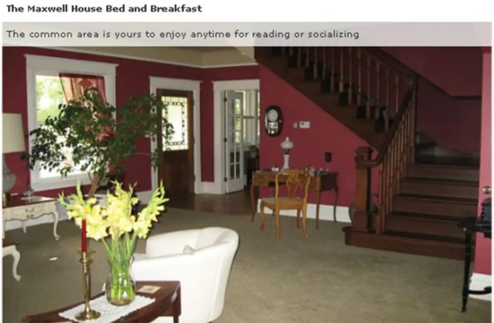 The Maxwell House Bed and Breakfast