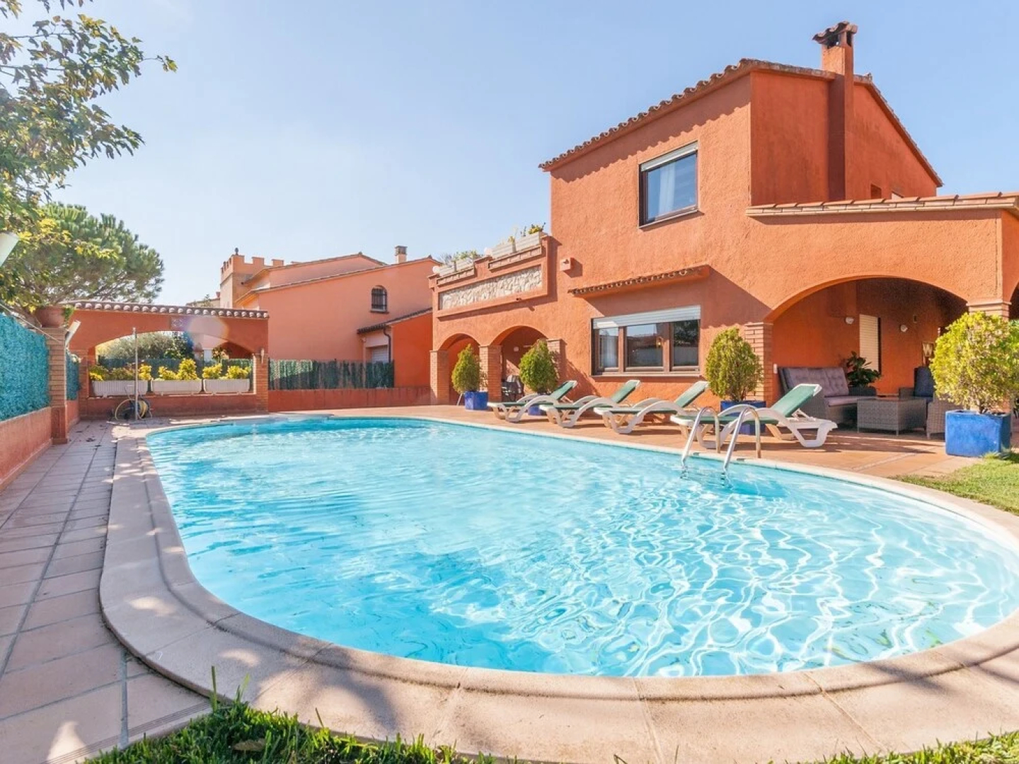 Spacious Holiday Home in Girona With Swimming Pool