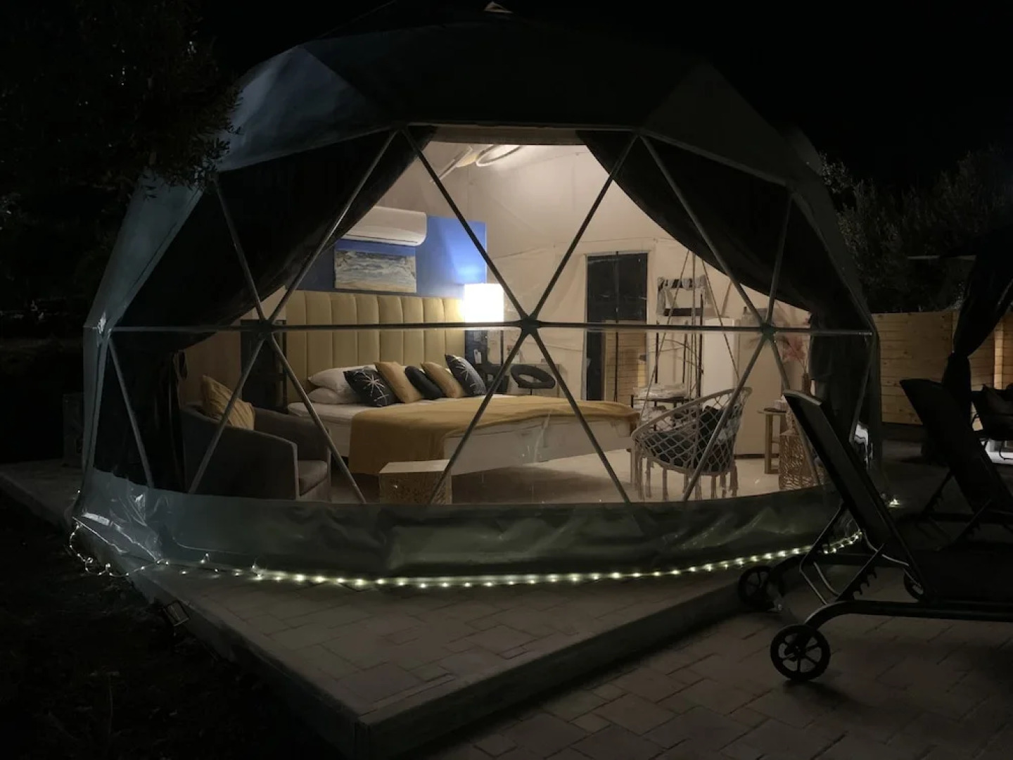 Gorgeous Geodesic Dome Next to Kopria Beach