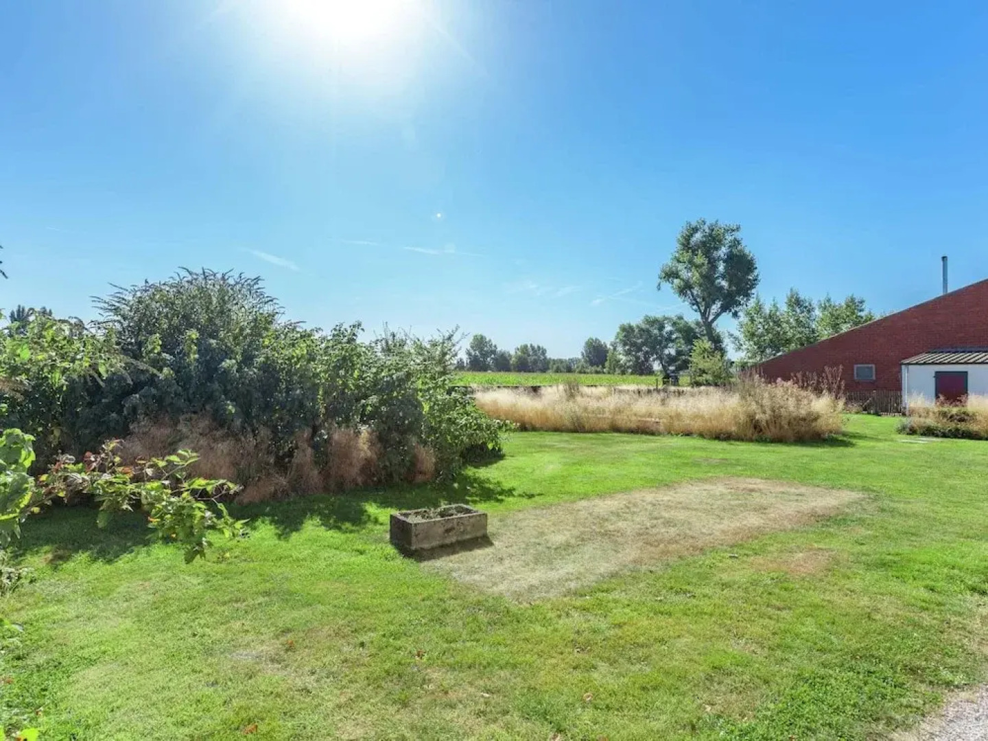 Farmhouse With Fenced Garden